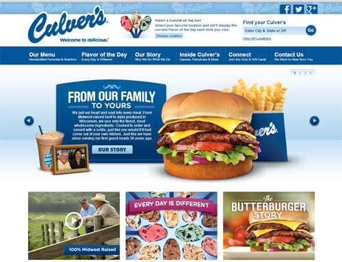 culvers website