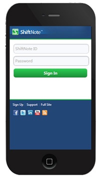 ShiftNote Mobile ShiftNote Mobile